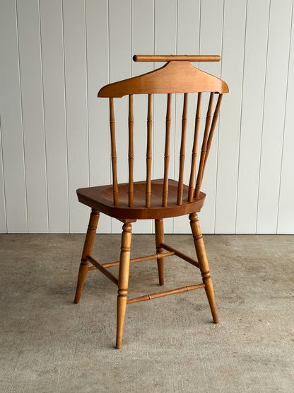 Vintage Windsor Valet Side Chair, C. 1960s