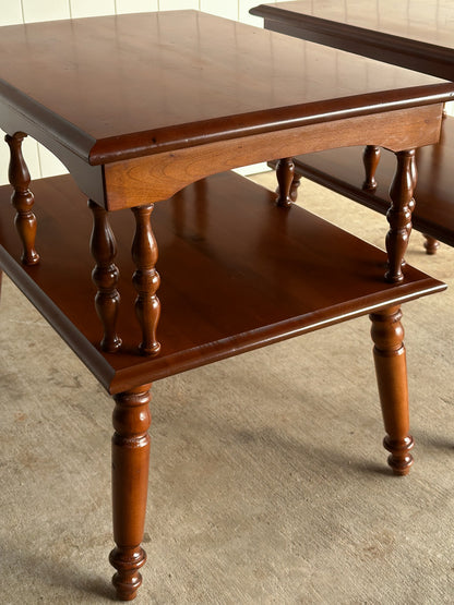 Vintage American Maple End Tables, 1967