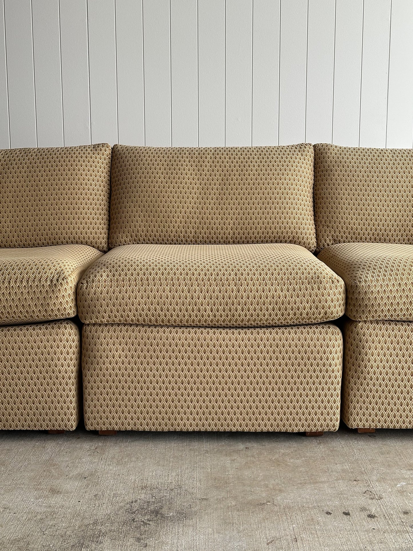 Vintage Charles Pfister for Knoll Lounge Sofa, C. 1970s