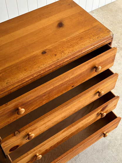 Vintage Lane “America” Collection Pine Chest of Drawers