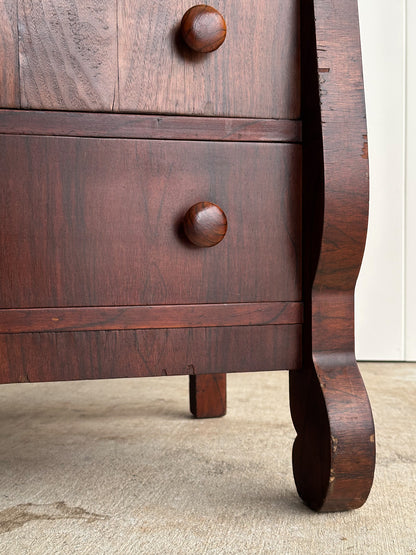 Late 19th Century Rosewood Seven-Drawer Chest, C. 1880