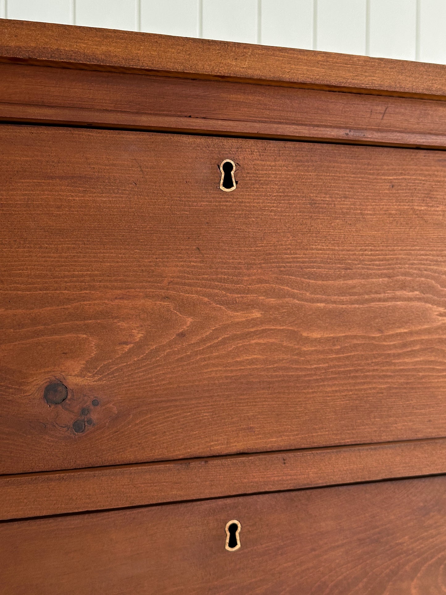 Late 19th Century Antique Pine Chest of Drawers