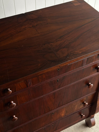 Late 19th Century Rosewood Seven-Drawer Chest, C. 1880