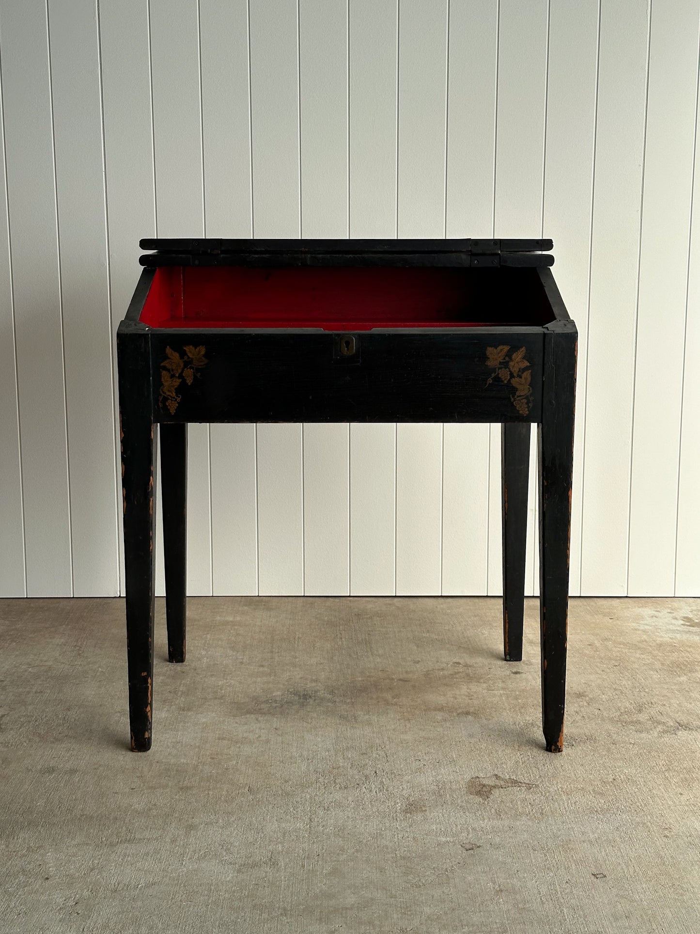 Early 19th Century Hand-Painted Writing Desk