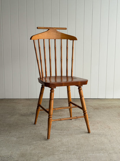 Vintage Windsor Valet Side Chair, C. 1960s