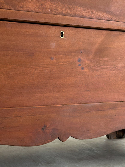 Late 19th Century Antique Pine Chest of Drawers