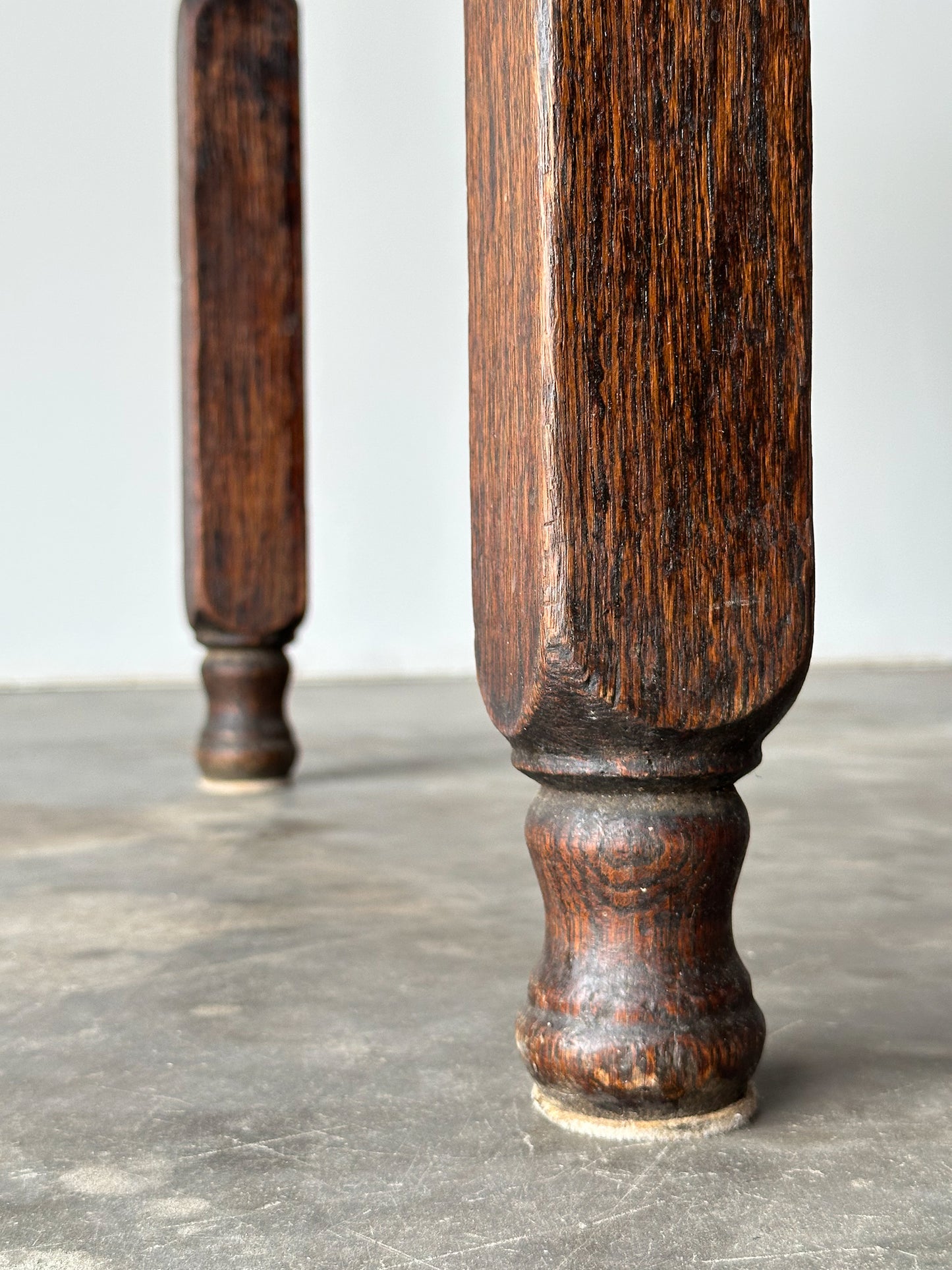 Antique American Country Store Oak General Table, Late 19th Century