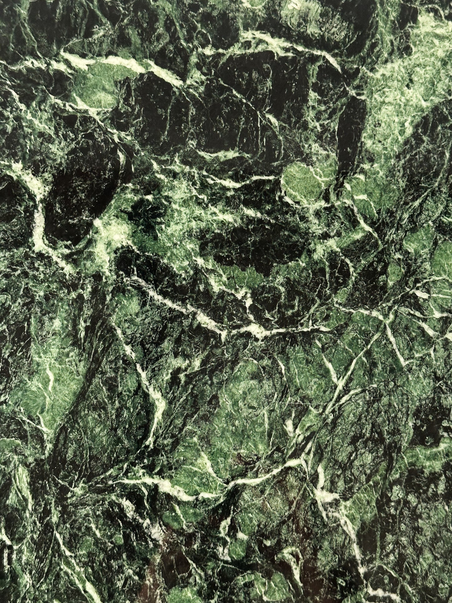 Verde Alpi Marble Pedestal Coffee Table, Italy, 1980s