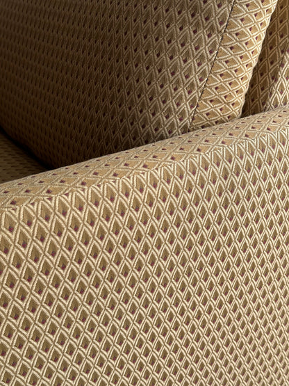 Modernist Diamond-Jacquard Sofa Attributed to Charles Pfister for Knoll, 1970s