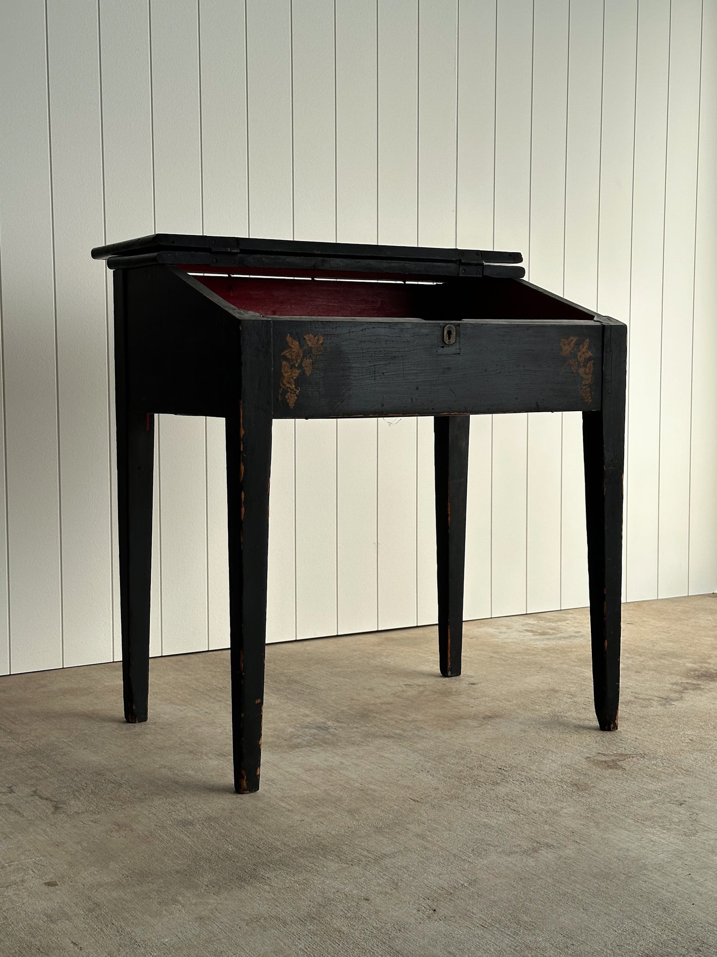 Early 19th Century Hand-Painted Writing Desk