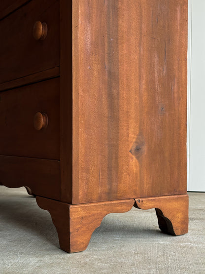 Late 19th Century Antique Pine Chest of Drawers