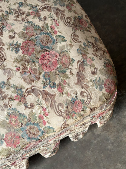 Napoleon III Tufted Chaise Longue, France, 19th Century