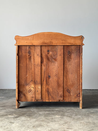 Vintage Pine Storage Cabinet and Sideboard
