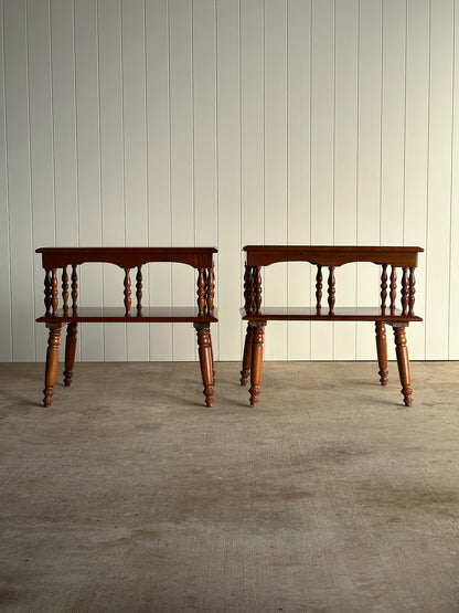 Vintage American Maple End Tables, 1967
