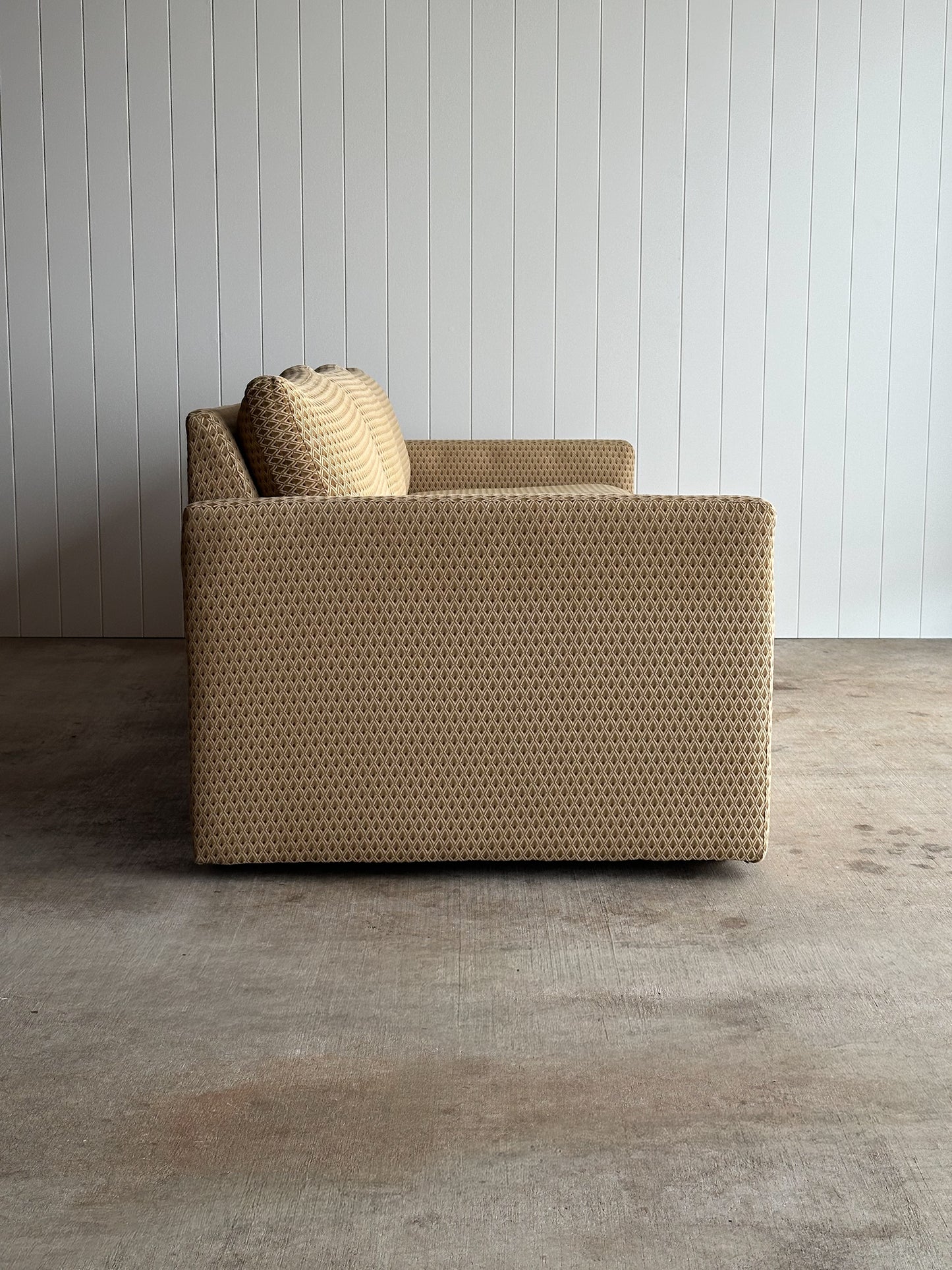 Vintage Three-Piece Modular Lounge Sectional Sofa, Charles Pfister for Knoll