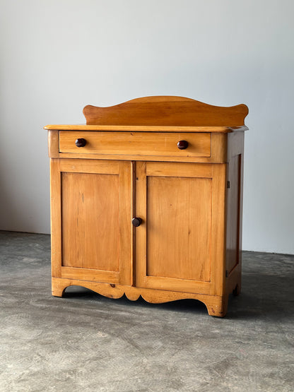 Vintage Pine Storage Cabinet and Sideboard