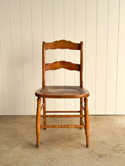 Antique French Country Dining Chairs, Set of 4