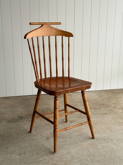 Vintage Windsor Valet Side Chair, C. 1960s