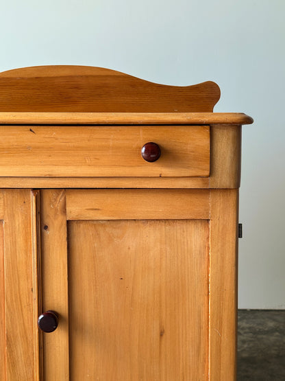 Vintage Pine Storage Cabinet and Sideboard