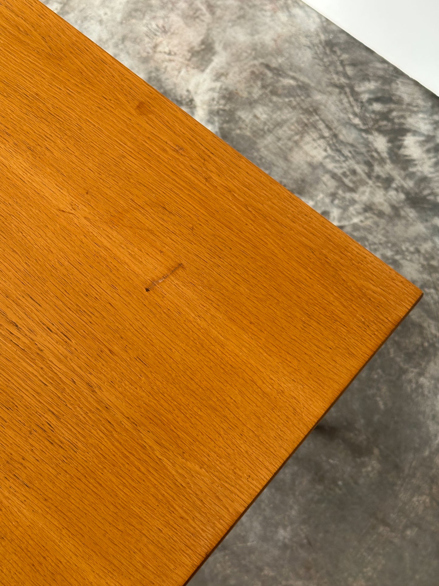 Swiss Alpine Stabelle Oak Dining Set, Mid-Century, Set of 5