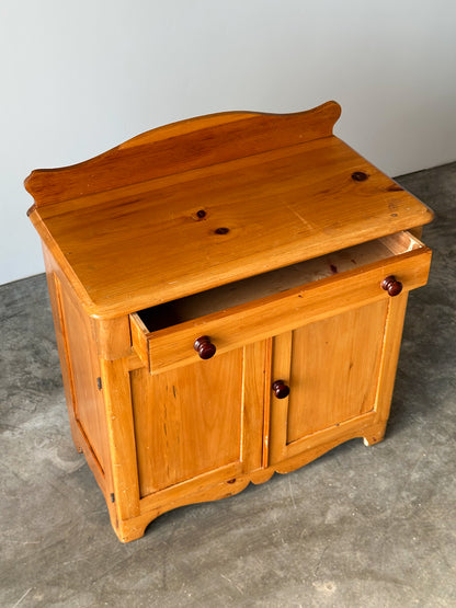 Vintage Pine Storage Cabinet and Sideboard