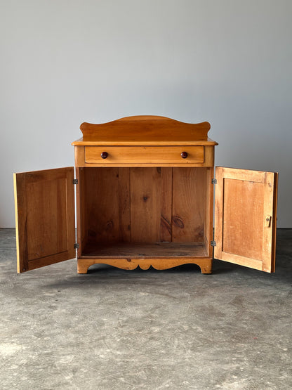 Vintage Pine Storage Cabinet and Sideboard