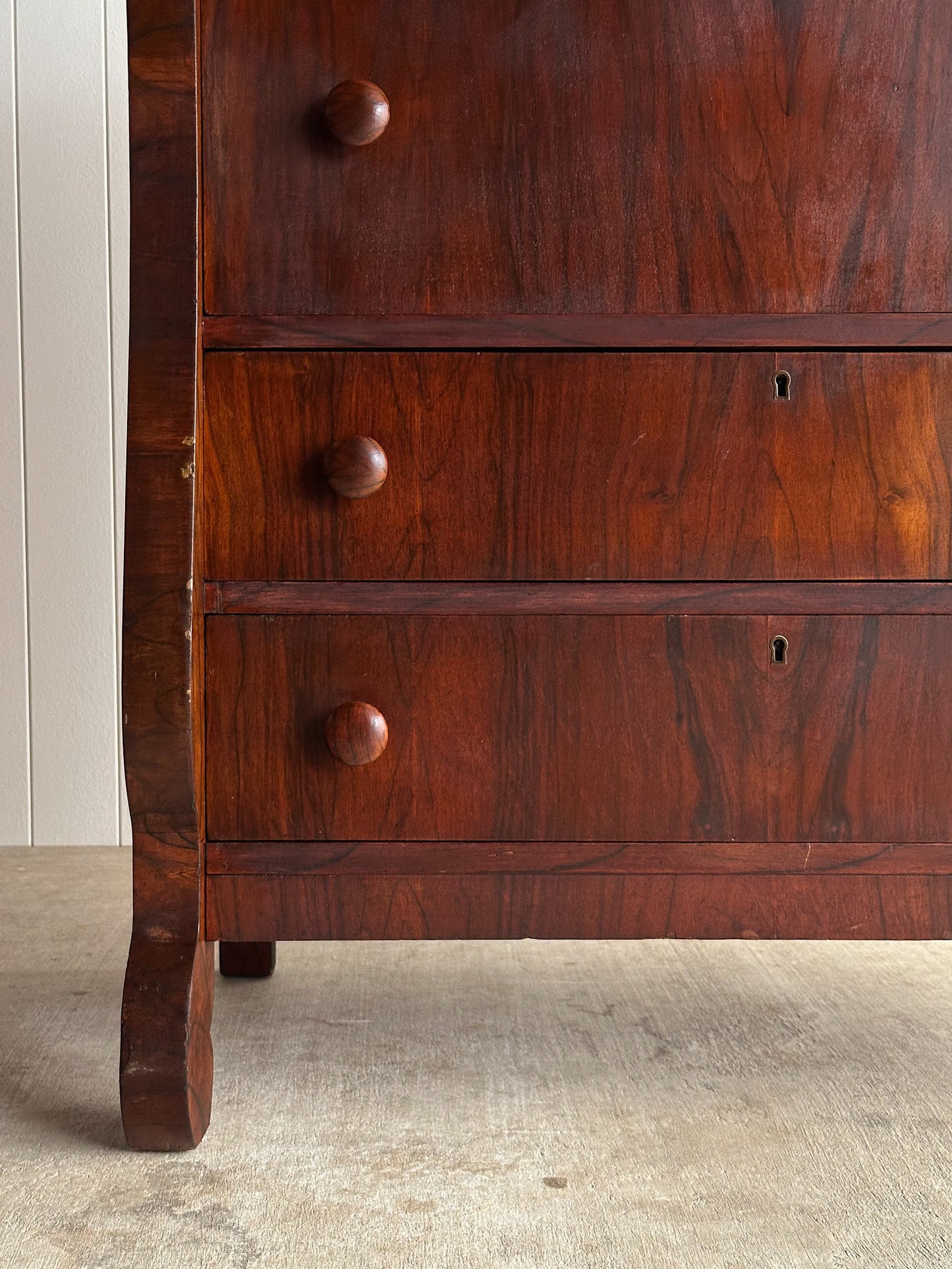 Late 19th Century Rosewood Seven-Drawer Chest, C. 1880
