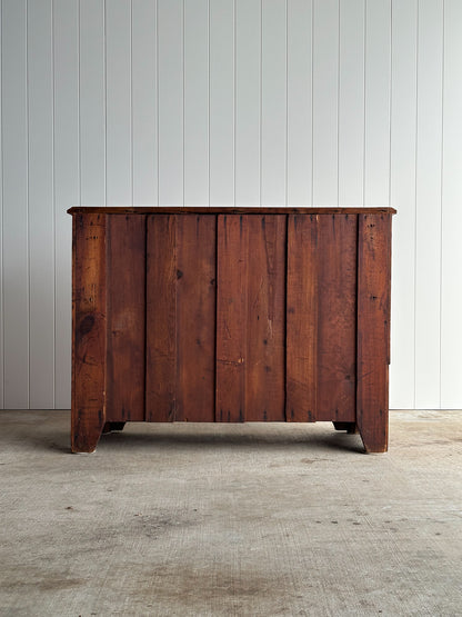 Late 19th Century Carved Oak Chest of Drawers