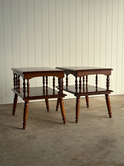 Vintage American Maple End Tables, 1967