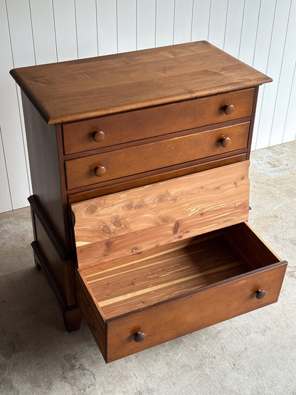 Vintage Chest of Drawers with Hidden Cedar Chest