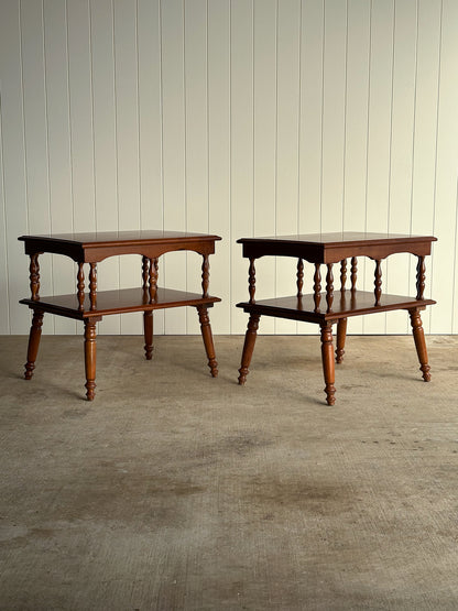 Vintage American Maple End Tables, 1967
