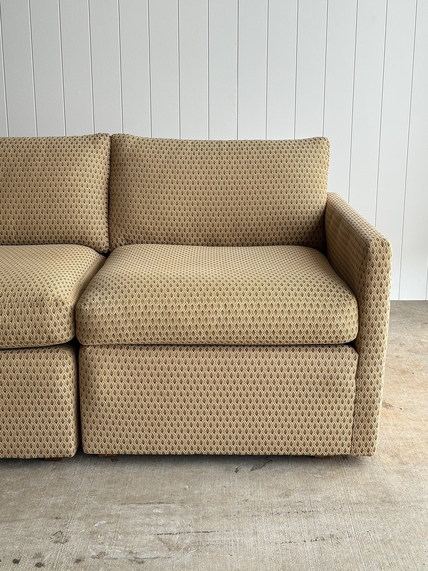 Vintage Charles Pfister for Knoll Lounge Sofa, C. 1970s
