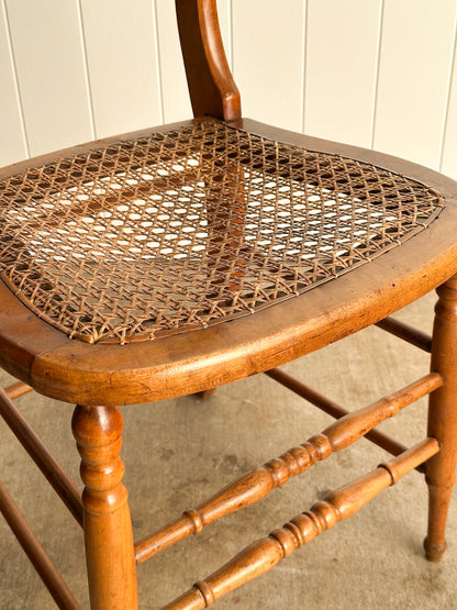 Antique French Country Dining Chairs, Set of 4