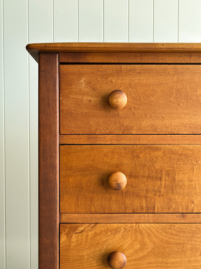 Early 20th Century Birdseye Maple Chest of Drawers