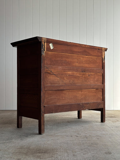Antique Oak Chest of Drawers, Late 19th Century