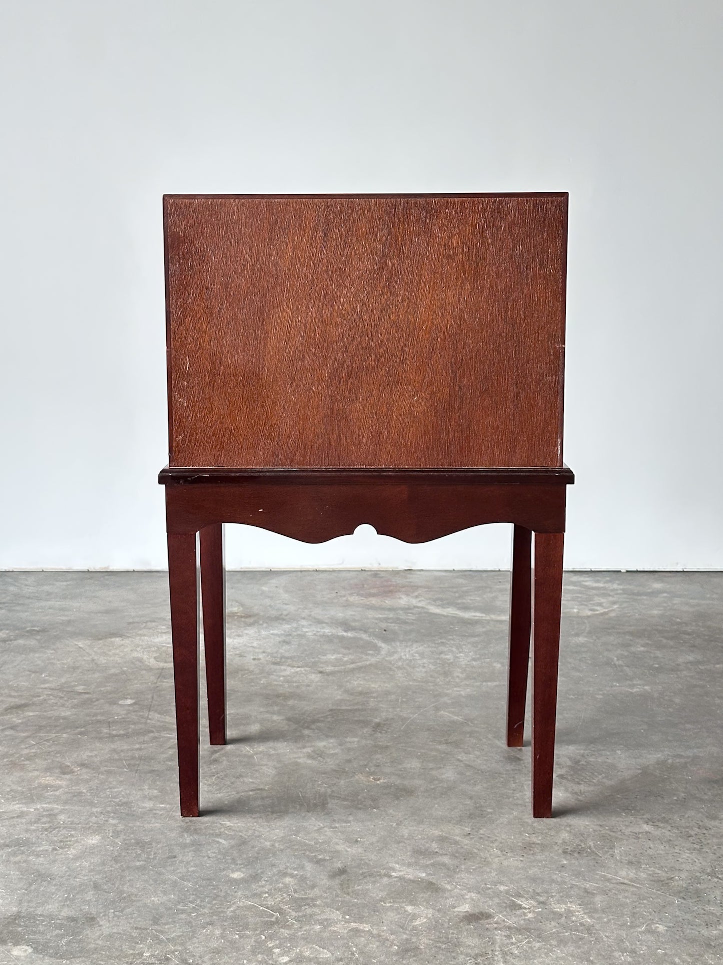 Georgian Chippendale Mahogany Three-Drawer Chest on Stand, 1960s