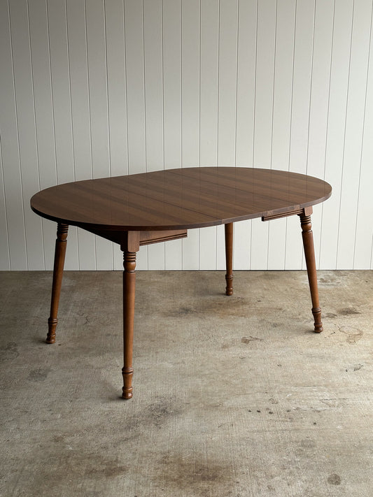 Vintage Tell City Chair Company Extendable Dining Table