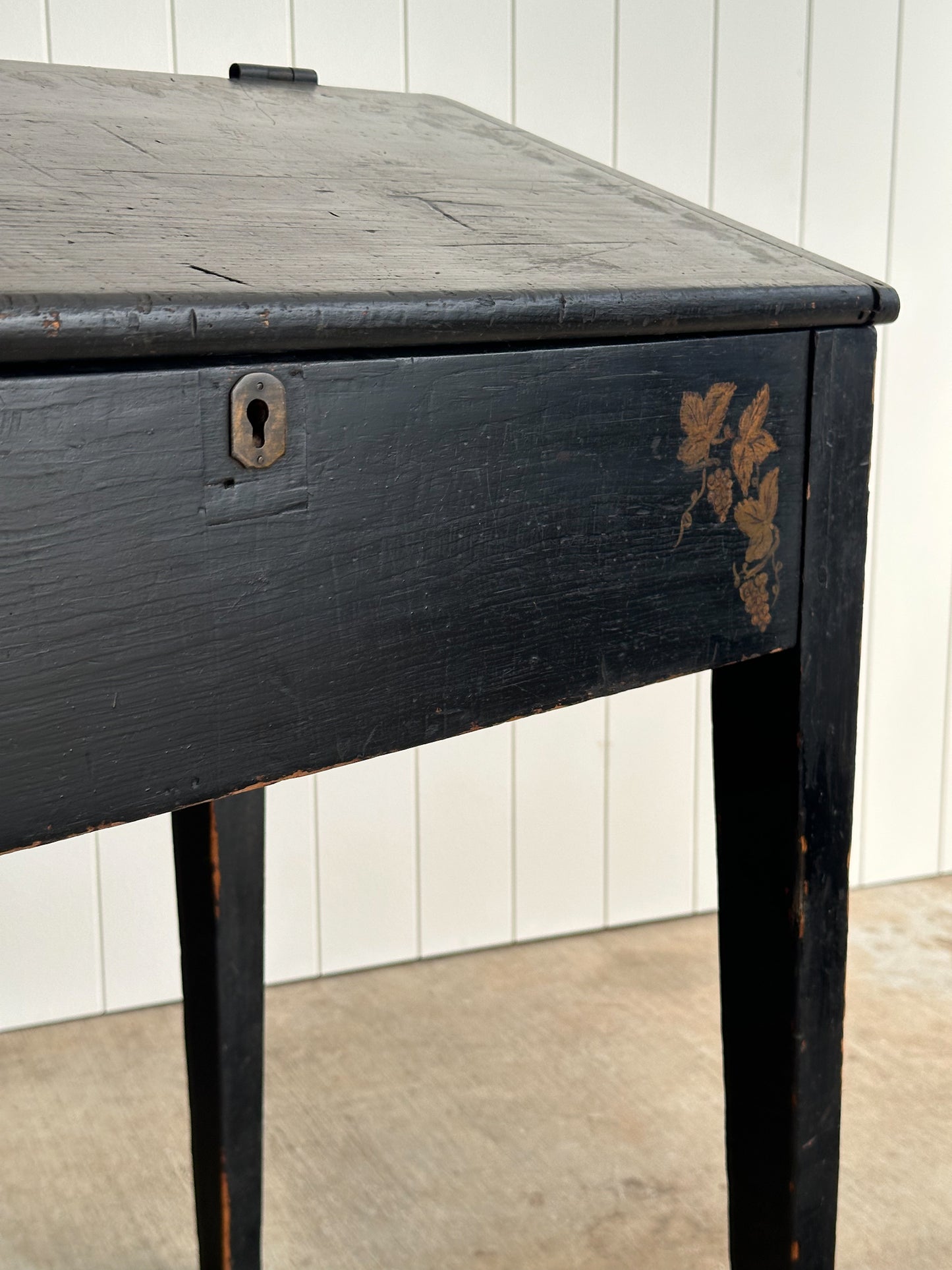 Early 19th Century Hand-Painted Writing Desk