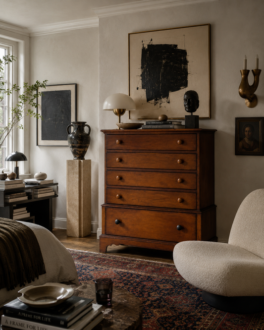 Vintage Chest of Drawers with Hidden Cedar Chest